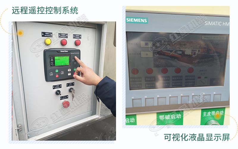 車載移動磕石機(jī)智能控制